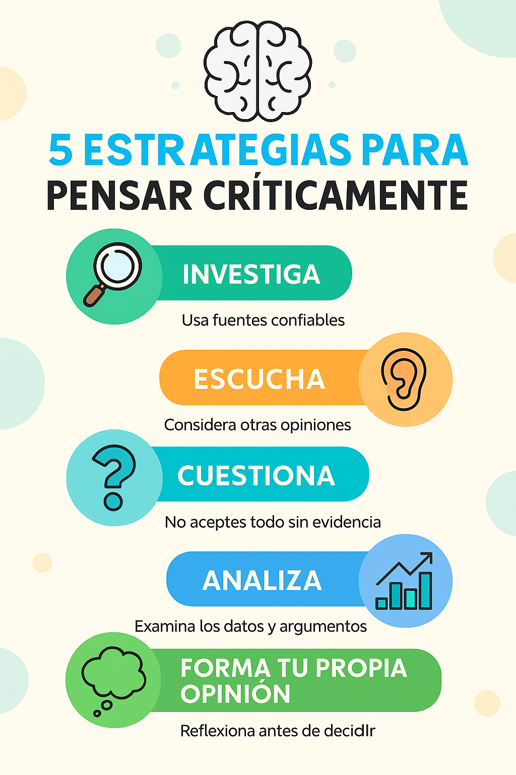 estrategias para desarrollar el pensamiento crítico