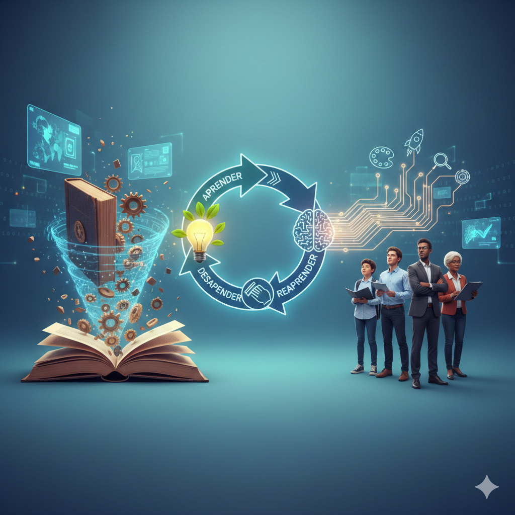 aprender desaprender y reaprender