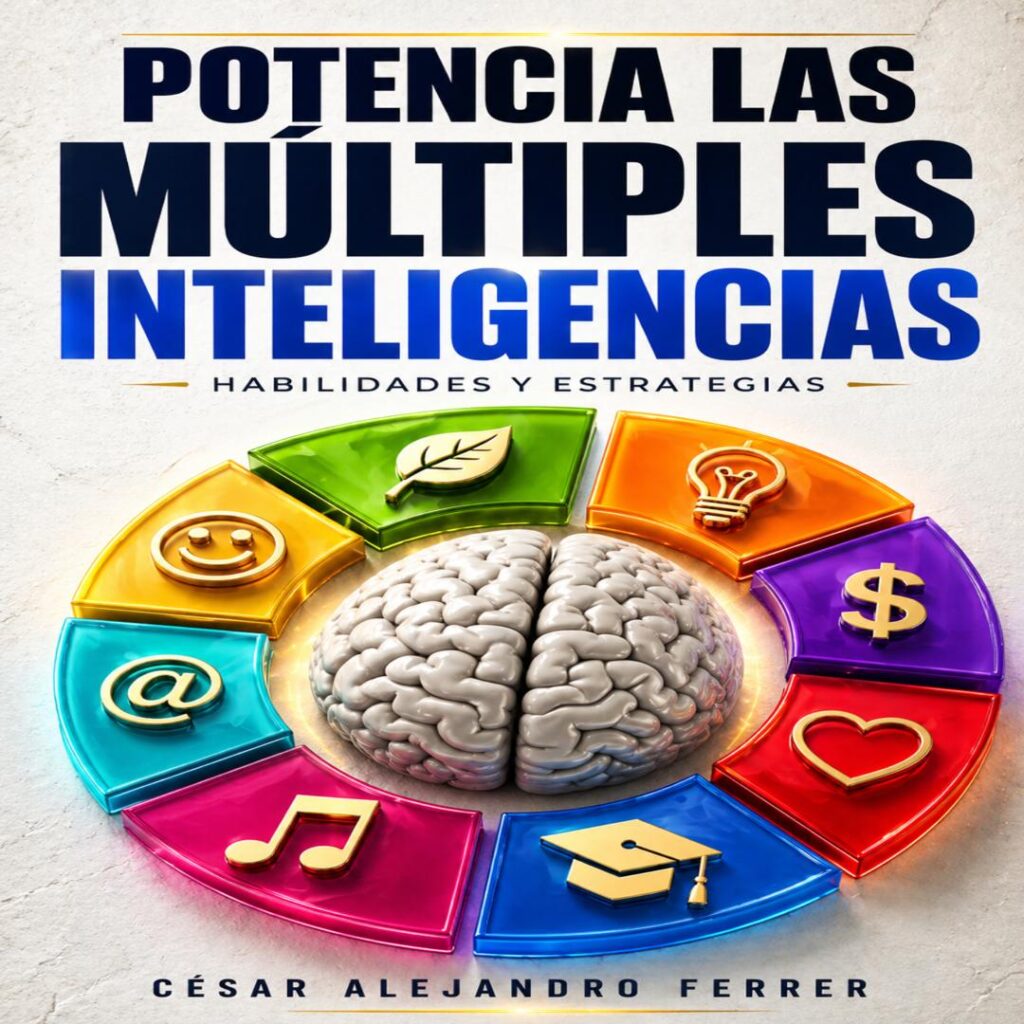 Libro Potencia las múltiples inteligencias de Cesar Ferrer portada